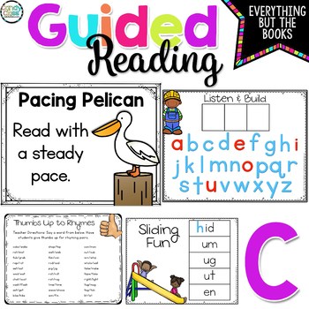 Guided Reading Level C Guided Reading Group Activities For Any Book