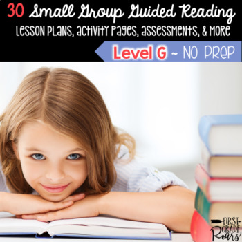 Preview of Guided Reading Level G Lesson Plans & Activities for Small Group