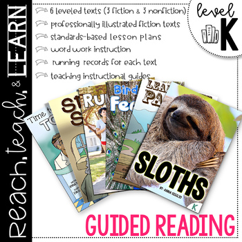 Preview of Guided Reading Level K