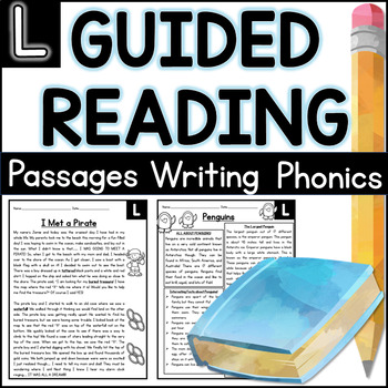 Preview of Guided Reading Level L