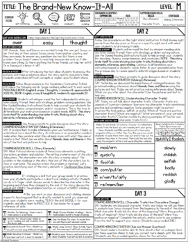 Guided Reading Level M | Distance Learning by Simply Skilled in Second