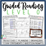Guided Reading Lesson Plans Level O
