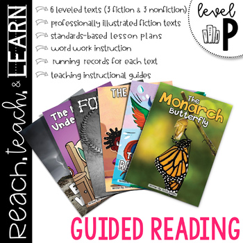 Preview of Guided Reading Level P | Distance Learning