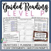 Guided Reading Lesson Plans Level P