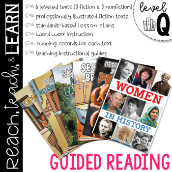 Preview of Guided Reading Level Q | Distance Learning