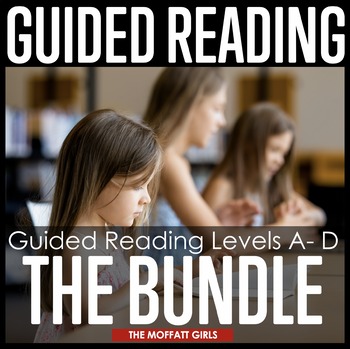 Preview of Guided Reading Levels A-D The Bundle!