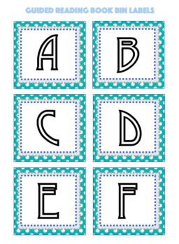 Preview of Alphabet  Letter Labels, Great for Library Books!