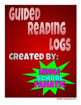 Preview of Guided Reading Logs