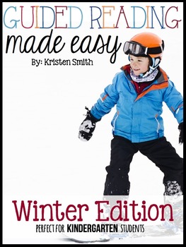 Preview of Guided Reading Made Easy- Winter Edition (for kinders)