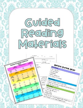 Preview of Guided Reading Materials