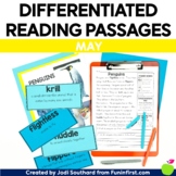 1st Grade Differentiated Comprehension Reading for May