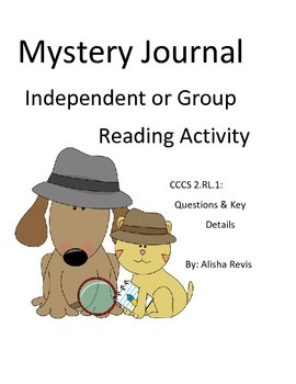 Preview of Guided Reading Mystery Case File