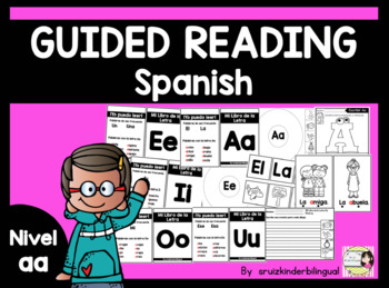Preview of Guided Reading - Nivel aa in Spanish for Pre-K -1st
