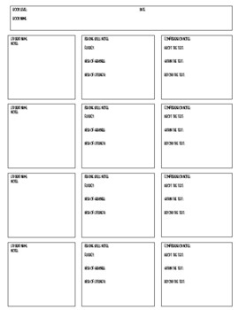 Guided Reading Notes by Emilee Coody | TPT