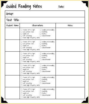 Preview of Guided Reading Notes