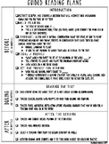 Guided Reading Notes Template - Rae Dunn Inspired
