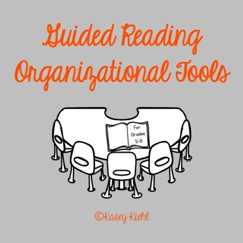 Preview of Guided Reading Organizational Tools {For Grades 5-8}
