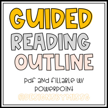 Preview of Guided Reading Outline