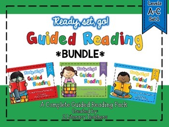 Preview of Guided Reading Pack: A Complete Set Levels A-C BUNDLE