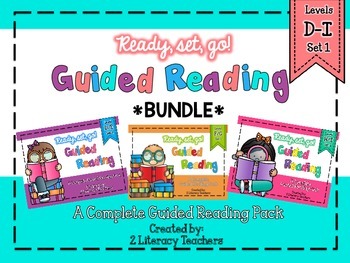Preview of Guided Reading Pack: A Complete Set Levels D-I BUNDLE *Set 1*