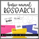 Animal Research - Reading Comprehension Passages