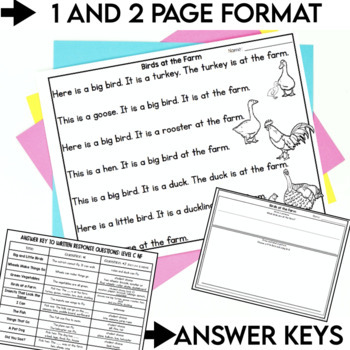 Guided Reading Passages Level C Non Fiction By Aylin Claahsen