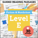Guided Reading Passages - Level E