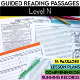 Guided Reading Passages: Level N