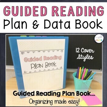 Preview of Guided Reading Teacher Binder | Planner | Data Collection