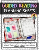 Guided Reading Planning Sheets
