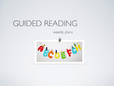 Guided Reading Plans