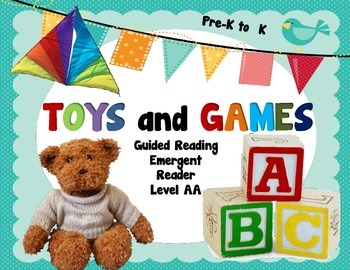 Preview of Guided Reading Toys & Games