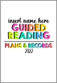 Guided Reading Program & Records Booklet (Early Stage One 