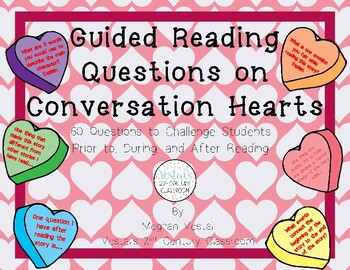 Preview of Guided Reading Questions on Conversation Hearts