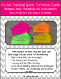 Guided Reading Quick Reference Cards