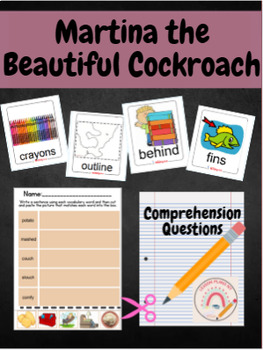 Preview of Guided Reading/Read Aloud Plan MARTINA THE BEAUTIFUL COCKROACH Level P Deedy