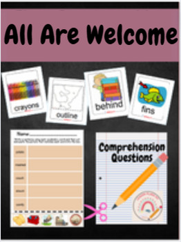 Preview of Guided Reading/Read Aloud Plan for ALL ARE WELCOME by Alexandra Penfold