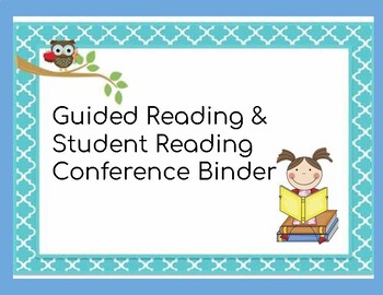 Preview of Reading Conference Binder / Guided Reading / Tracking Sheets