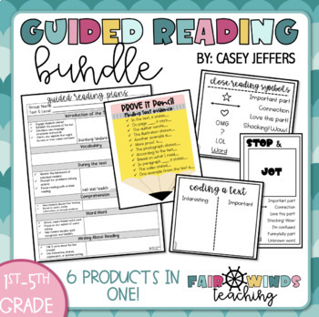 Preview of Guided Reading Resource Bundle