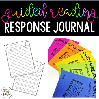 Preview of Guided Reading Response Journal