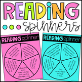 Guided Reading Response Spinners - Comprehension