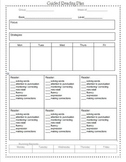 Guided Reading & Running Record form (Plan, Record, Assess