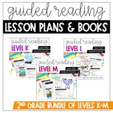 Guided Reading Lesson Plans Second Grade BUNDLE | Levels K-M