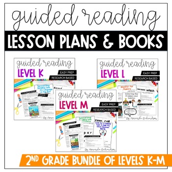 Preview of Guided Reading Lesson Plans Second Grade | Printable Leveled Reading Books