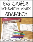 Reading Skills Snapshot