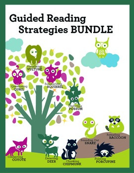 Preview of Guided Reading Strategies BUNDLE 