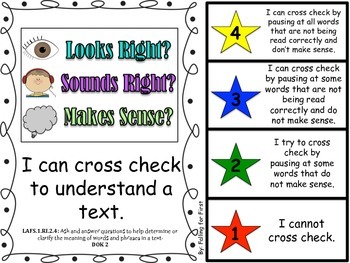 Guided Reading Strategies Rubrics Lafs First Grade By Falling For First