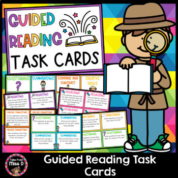 Preview of Guided Reading Task Cards