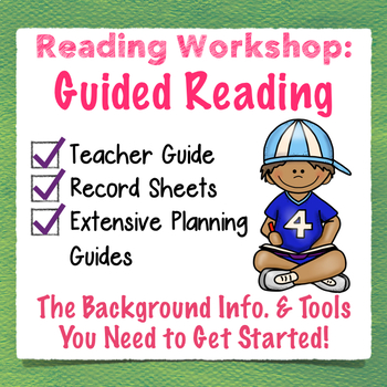 Preview of Guided Reading Teacher Guide & Planning Sheets: Craft Lessons for YOUR Students
