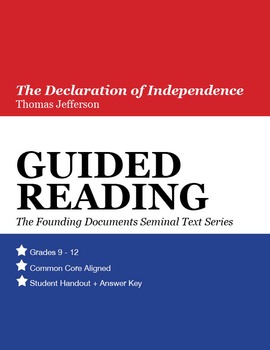 Preview of Guided Reading: The Declaration of Independence